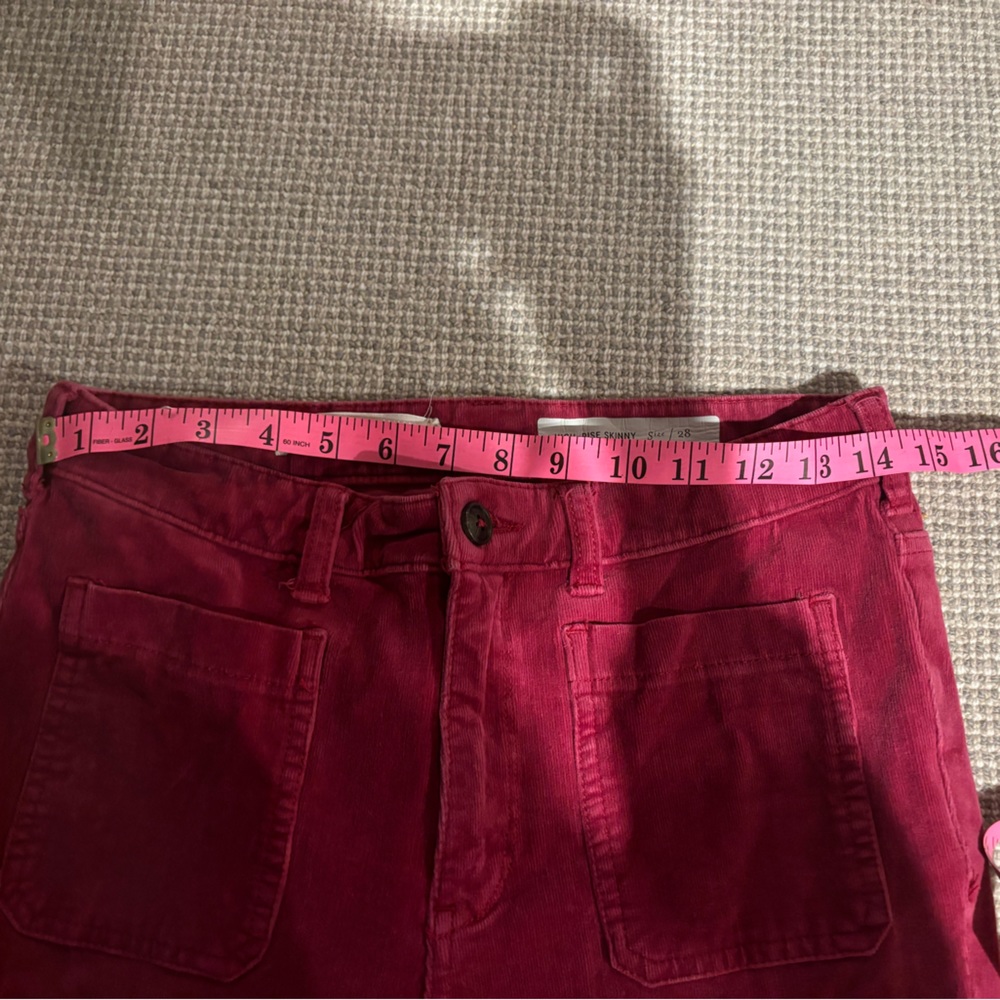 Pilcro and the Letterpress High rise Skinny Cords - Picture 6 of 8